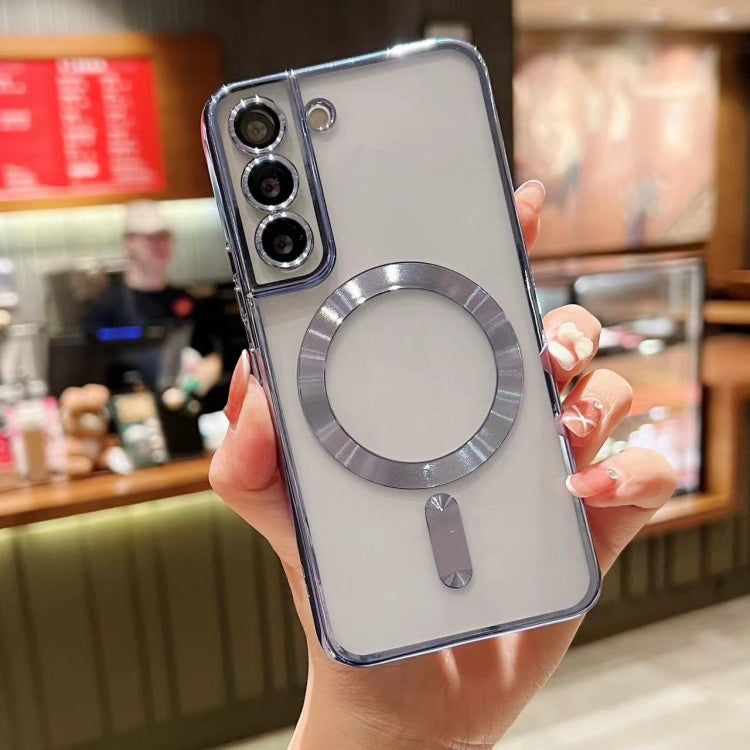 For Samsung Galaxy Note 20 MagSafe Electroplating TPU Phone Case(Sierra Blue) - Galaxy Note20 Cases by PMC TechLife | Online Shopping South Africa | PMC TechLife