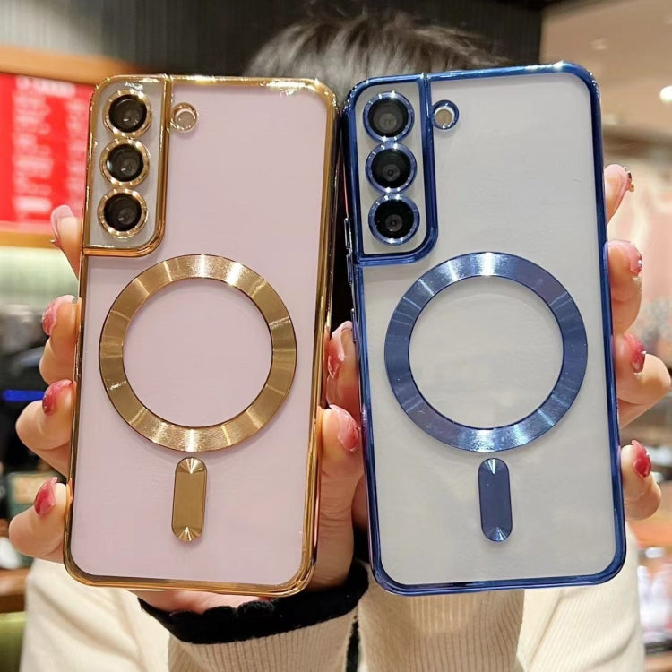 For Samsung Galaxy Note10  MagSafe Electroplating TPU Phone Case(Sierra Blue) - Galaxy Phone Cases by PMC TechLife | Online Shopping South Africa | PMC TechLife