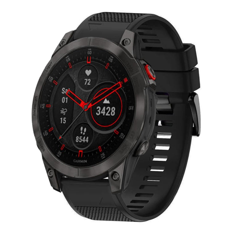 Compatible with Garmin Epix Gen 2 22mm Quick Release Silicone Watch Band(Black) - free shipping - PMC TechLife - Order now!