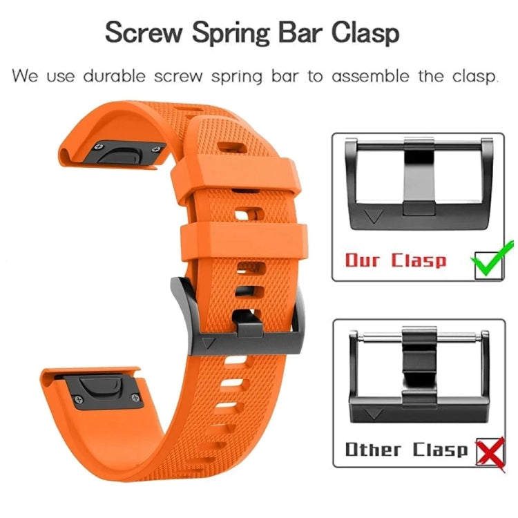 Compatible with Garmin Quatix 5 22mm Quick Release Silicone Watch Band(Mint Green) - free shipping - PMC TechLife - Order now!