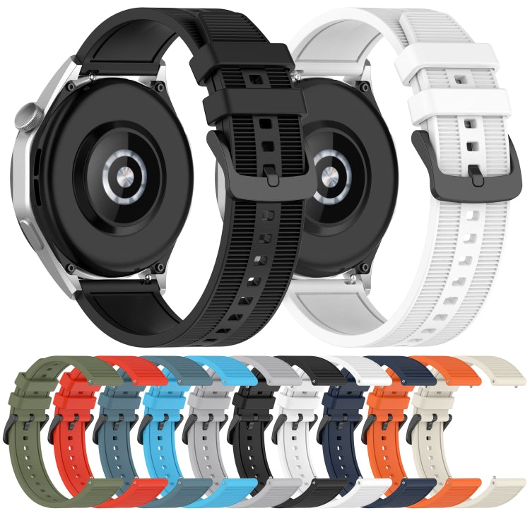 For Huawei Watch GT3 Pro 46mm 22mm Textured Silicone Solid Color Watch Band(Starlight) - Watch Bands by PMC TechLife | Online Shopping South Africa | PMC TechLife