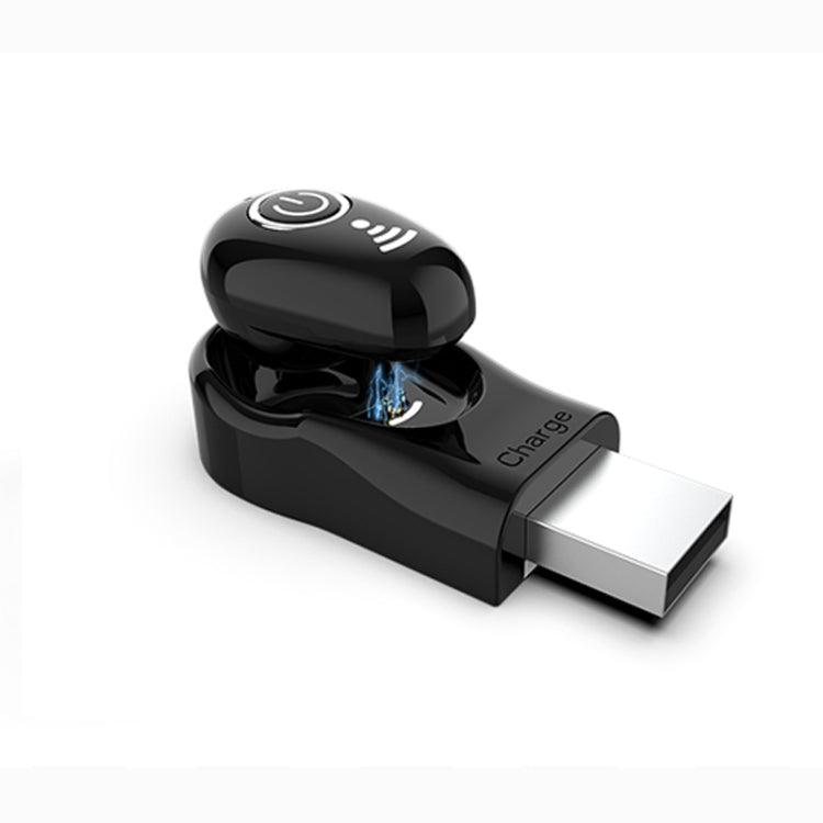 S650 Second GenerationMini Invisible Bluetooth Earphone with Microphone (Black) - Bluetooth Earphone by PMC TechLife | Online Shopping South Africa | PMC TechLife