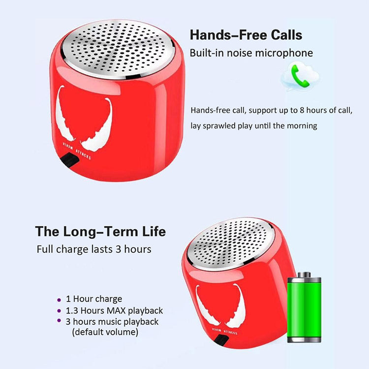 M9 Bluetooth5.0 Subwoofer Portable Speaker Aluminium Alloy Body Music Player(Black) - Mini Speaker by PMC TechLife | Online Shopping South Africa | PMC TechLife
