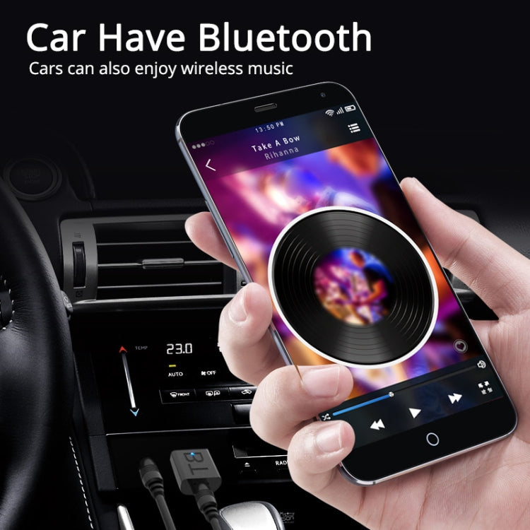 BT005 5.0 USB Bluetooth Receiver Speaker Amplifier AUX Audio I Car Wireless Stereo Bluetooth Stick Adapter - Audio Receiver Transmitter by PMC TechLife | Online Shopping South Africa | PMC TechLife