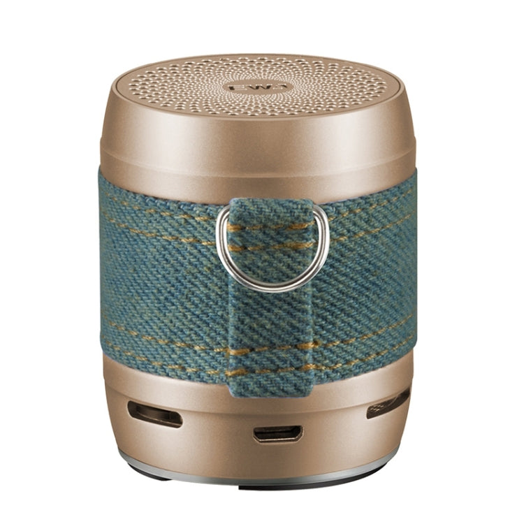 EWA A113 Portable Super Mini Bluetooth Speaker Wireless Bass Subwoofer Boom Box Speakers(Gold) - free shipping - PMC TechLife - Order now!