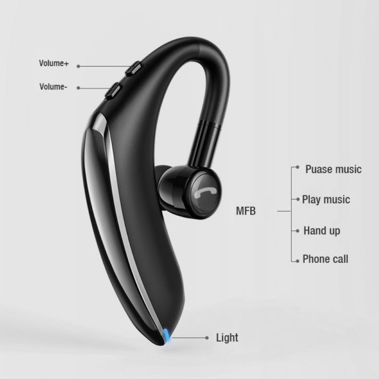 F900 Mini Earhook 180�� Freely Rotating Wireless Bluetooth 5.0 Earphone Car Handsfree Call Headphone(Red) - Bluetooth Earphone by PMC TechLife | Online Shopping South Africa | PMC TechLife