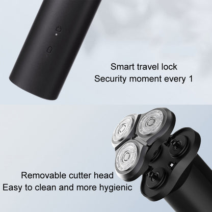 Original Xiaomi Mijia S300 3D Floating Veneer Double Head Cutter Electric Shaver(Black) - Electric Shavers by Xiaomi | Online Shopping South Africa | PMC Jewellery