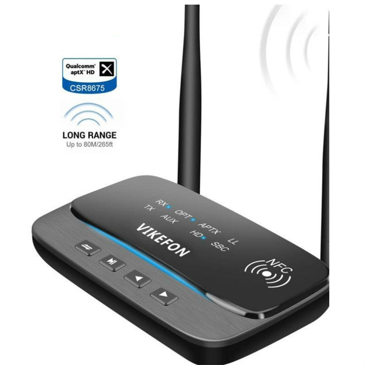 VIKEFON BT-21 Bluetooth 5.0 Adapter Bluetooth Audio Transmitter Receiver - free shipping - PMC TechLife - Order now!