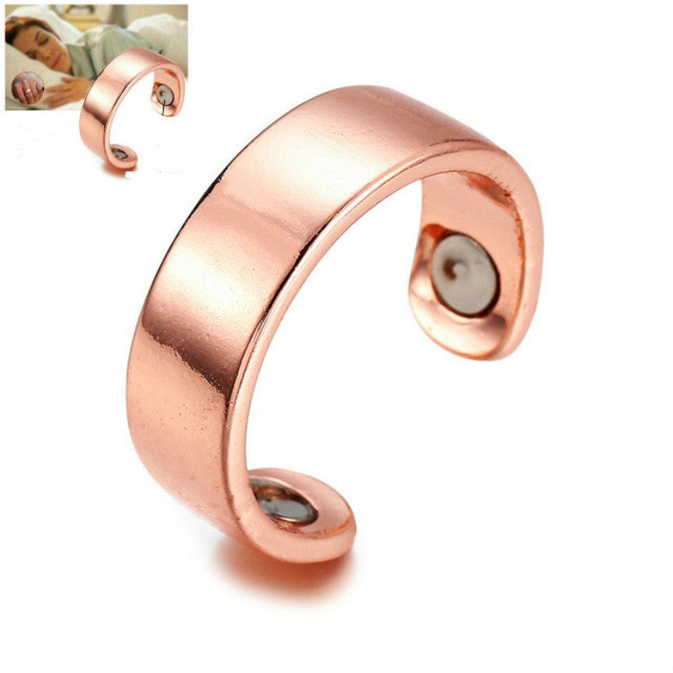 Acupressure Anti Snore Ring Treatment Reflexology Anti Snoring Apnea Sleeping Device(Gold) - Anti Snoring Tools by PMC Jewellery | Online Shopping South Africa | PMC Jewellery