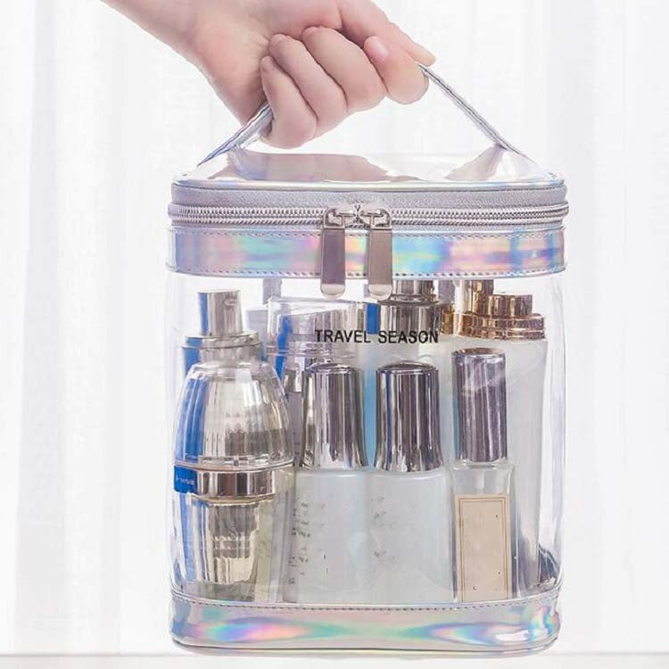 Travel Cosmetic Bag Creative Multifunctional Washing Storage Bag, Style:Cylinder(Transparent) - Storage Boxes by PMC Jewellery | Online Shopping South Africa | PMC Jewellery