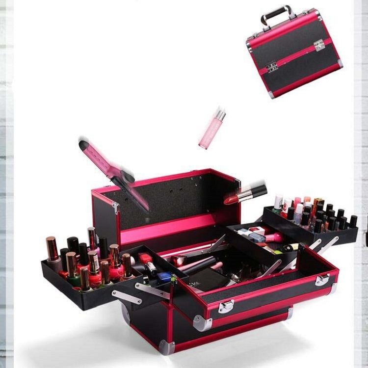 Professional Makeup Box Beauty Salon Manicure Toolbox, Color:Noble Powder - Storage Boxes by PMC Jewellery | Online Shopping South Africa | PMC Jewellery