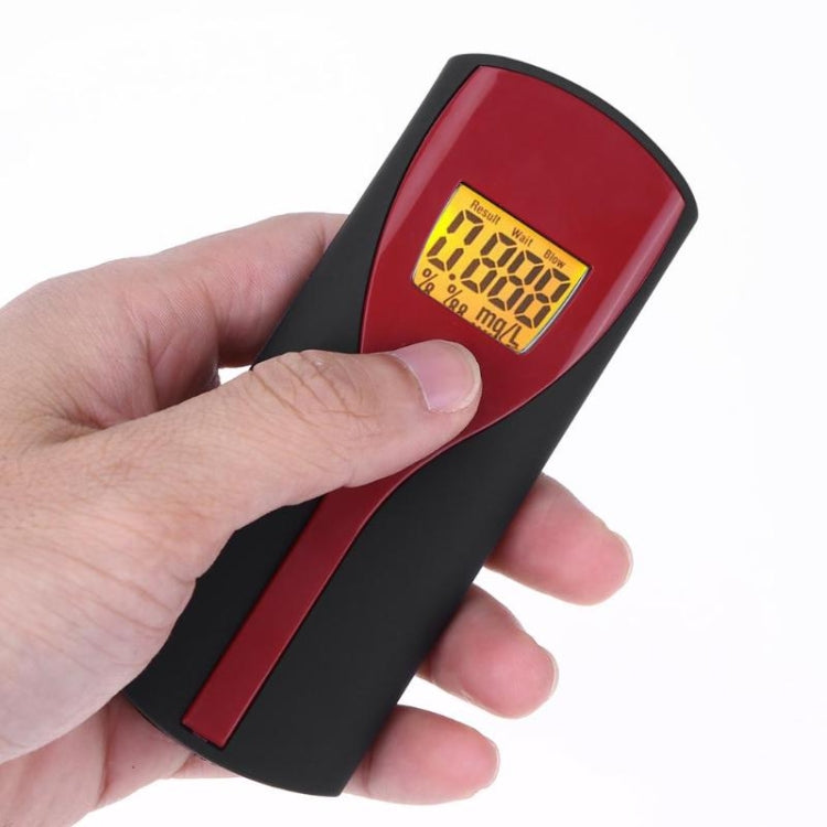 W637 Digital Breath Alcohol Tester Easy Use Breathalyzer Alcohol Meter Analyzer Detector with LCD Display - Digital Refractometer by PMC TechLife | Online Shopping South Africa | PMC TechLife