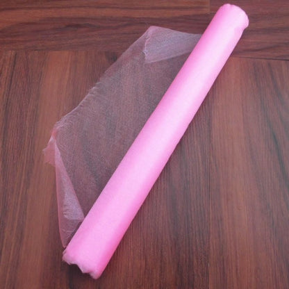 3pcs Tulle Roll Crystal Fabric Organza Tulle Roll Spool Decoration for Wedding Birthday Party, Size:2.5mx48cm(Light Pink) - Holiday Decorations by PMC Jewellery | Online Shopping South Africa | PMC Jewellery | Buy Now Pay Later Mobicred