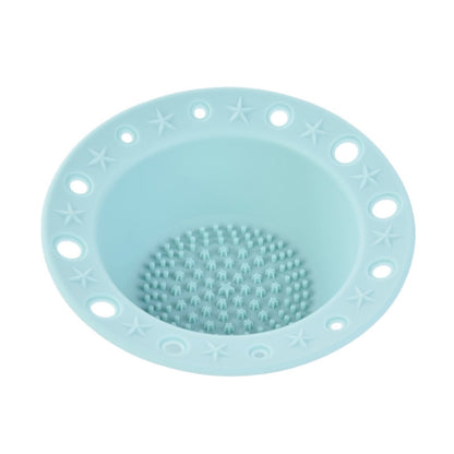 Beauty Tools Silicone Brush Tray Makeup Brush Special Cleaning Bowl(Blue) - Tools by PMC Jewellery | Online Shopping South Africa | PMC Jewellery