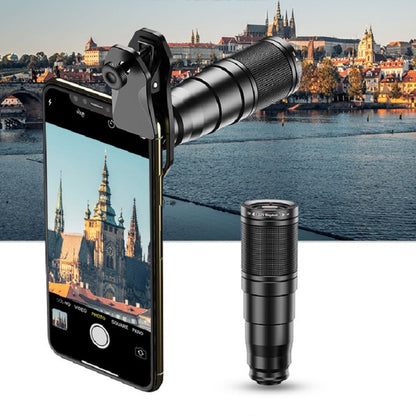 APEXEL APL-22X105 4 in 1 Metal 22X Telephoto + Fisheye + Wide Angle + Macro Starlight Polarization Universal External Mobile Phone Lens Set - Macro & Wide-angle by APEXEL | Online Shopping South Africa | PMC Jewellery | Buy Now Pay Later Mobicred