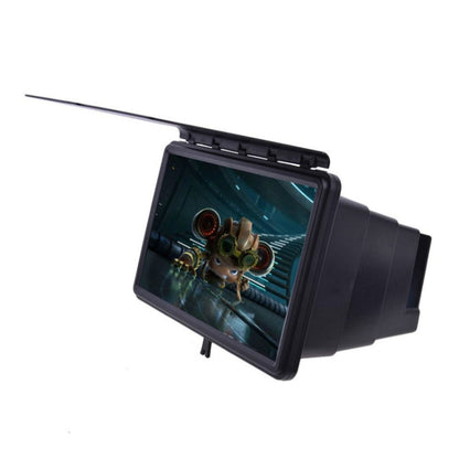 12 inch Anti-reflective Mobile Phone Magnifier Large Screen Projector 3D HD Video Amplifier(Black) - Screen Magnifier by PMC Jewellery | Online Shopping South Africa | PMC Jewellery