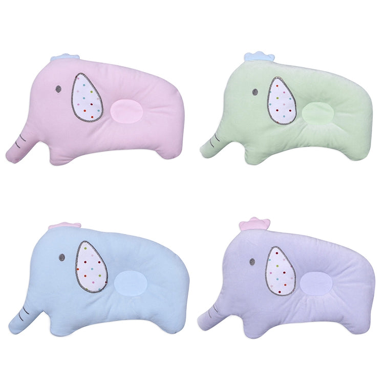 Baby Breathable Elephant Neck Cervical Pillow Anti-head Correction Head Shape Pillow(Blue) - Baby Care by PMC TechLife | Online Shopping South Africa | PMC TechLife | Buy Now Pay Later Mobicred