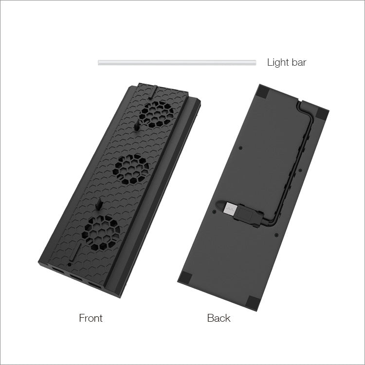 DOBE TYX-1768 Heat Dissipate Vertical Stand Base Cooling Dock Cooling Fan Bracket for Xbox One X Game Console - Holder by DOBE | Online Shopping South Africa | PMC TechLife
