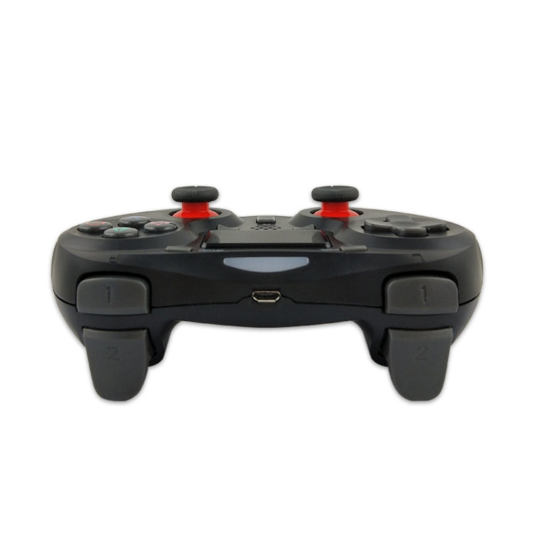 Rubberized Wireless Game Controller Bluetooth Handle for PS4 Host(Blue) - Gamepads by PMC TechLife | Online Shopping South Africa | PMC TechLife