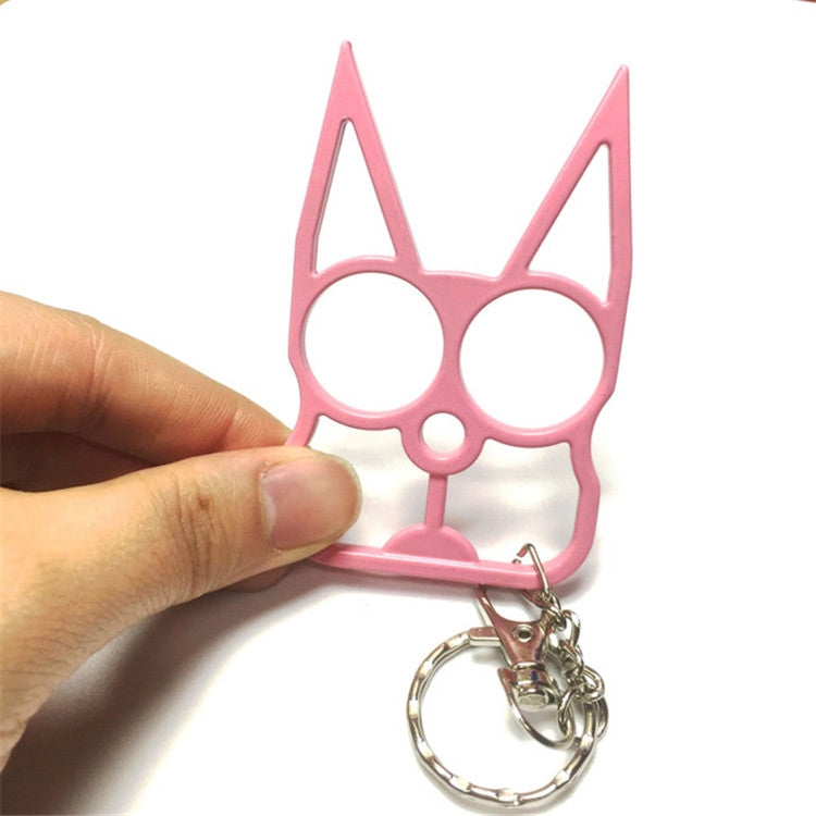 Multifunctional Outdoor Self-defense Double Finger Buckle Can Break The Window, Random Color Delivery - free shipping - PMC TechLife - Order now!