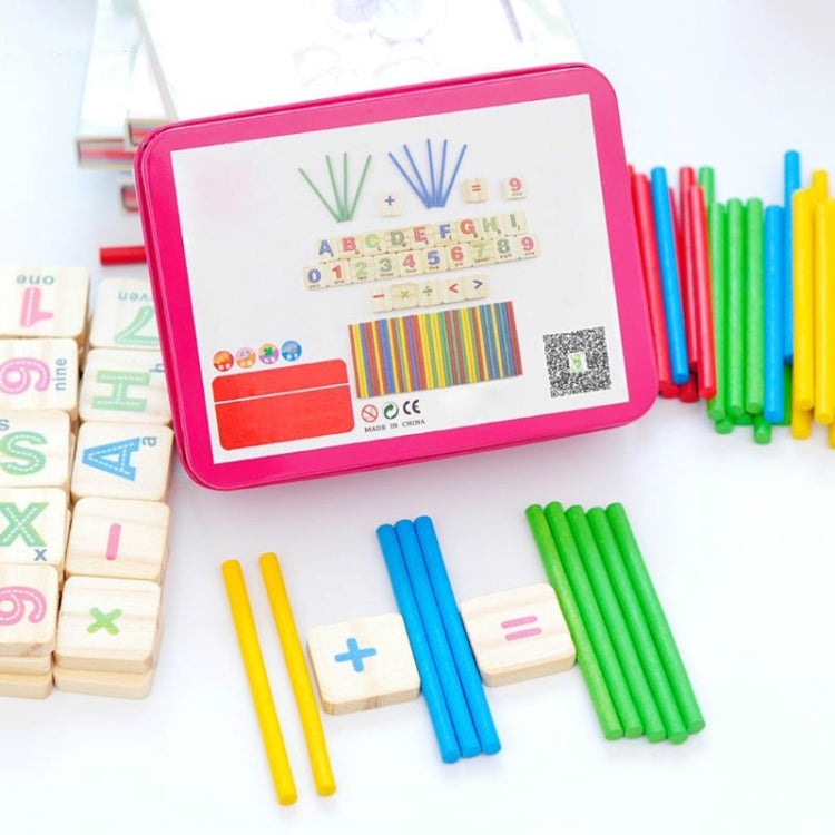 Montessori Early Learning Math Tools Digital Stick Children Kindergarten Teaching Aids(Magnetic Stickers) - Teaching Resources by PMC TechLife | Online Shopping South Africa | PMC TechLife | Buy Now Pay Later Mobicred