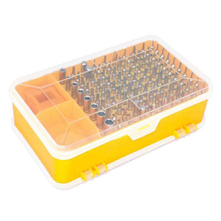 110 in 1 Magnetic Plum Screwdriver Mobile Phone Disassembly Repair Tool(Yellow) - Screwdriver Set by PMC TechLife | Online Shopping South Africa | PMC TechLife