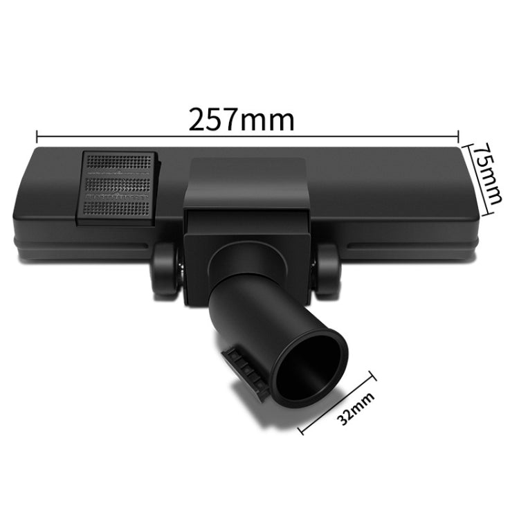 32mm Vacuum Cleaner Accessories Floor Brush For Midea (Black) - For Midea Accessories by PMC TechLife | Online Shopping South Africa | PMC TechLife | Buy Now Pay Later Mobicred