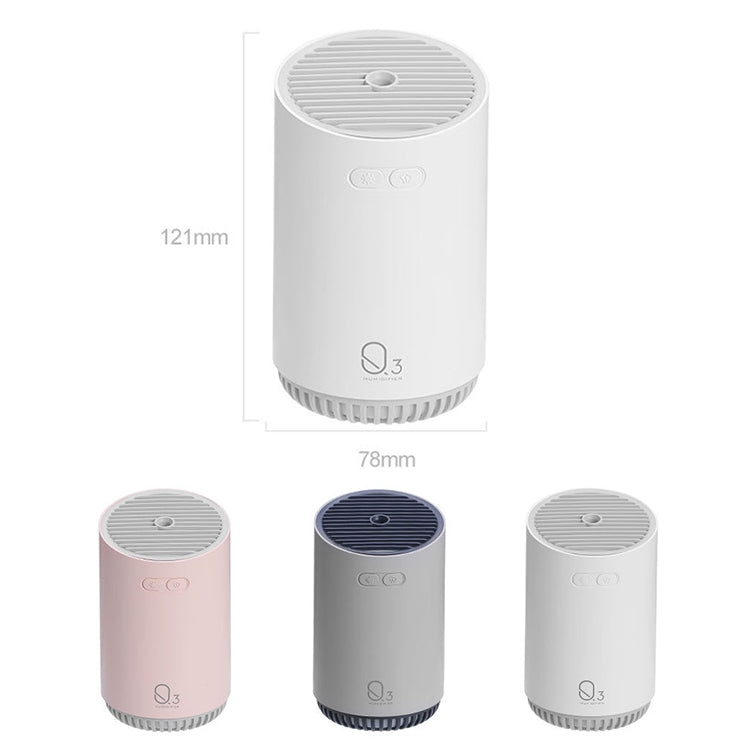 Wireless Q3  Humidifier Mini USB Charging Portable Air Purifier(Gray) - Air Purifiers & Accessories by PMC TechLife | Online Shopping South Africa | PMC TechLife | Buy Now Pay Later Mobicred