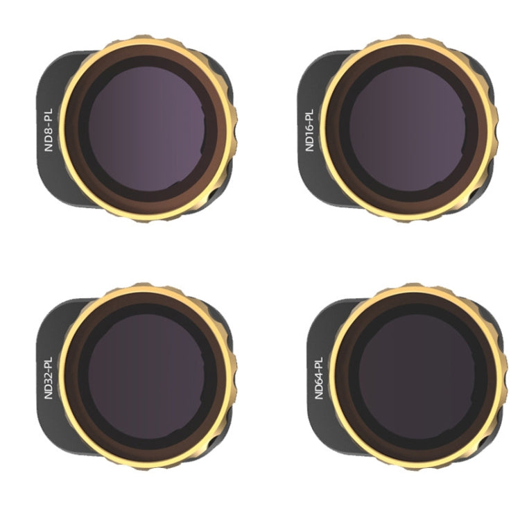 JSR For Mini 3 Pro Camera Filters, Style:4 In 1 ND8-PL+ND16-PL+ND32-PL+ND64-PL - free shipping - PMC TechLife - Order now!