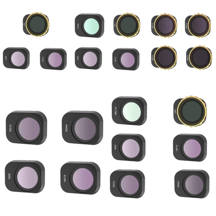 JSR For Mini 3 Pro Camera Filters, Style:6 In 1 UV+CPL+ND8+ND16+ND32+ND64 - free shipping - PMC TechLife - Order now!