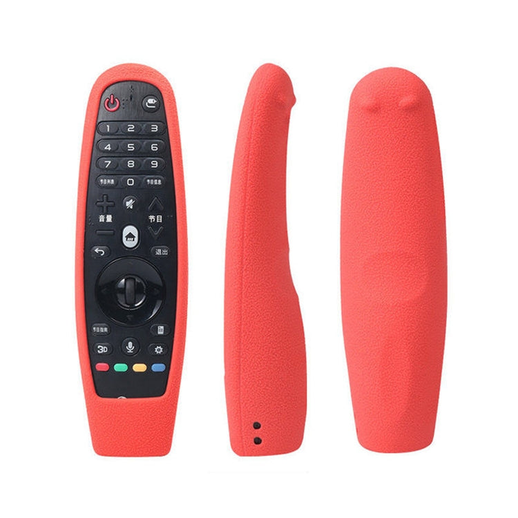 Suitable for LG Smart TV Remote Control Protective Case AN-MR600 AN-MR650a Dynamic Remote Control Silicone Case(Black) - Remote Control Covers by PMC TechLife | Online Shopping South Africa | PMC TechLife