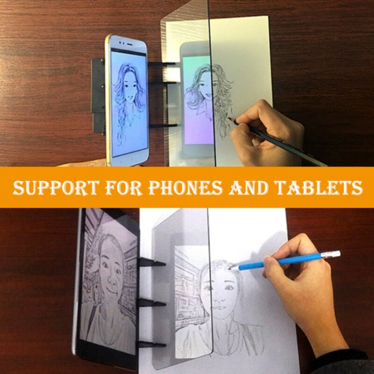 Optical Tracing Board Copy Artifact Panel Anime Craft Painting Art Drawing Sketching Pad(Black) - Art Supplies by PMC TechLife | Online Shopping South Africa | PMC TechLife | Buy Now Pay Later Mobicred