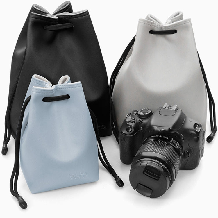 Baona Camera Bag Lens Drawstring Pouch, Size: Large(Blue) - free shipping - PMC TechLife - Order now!
