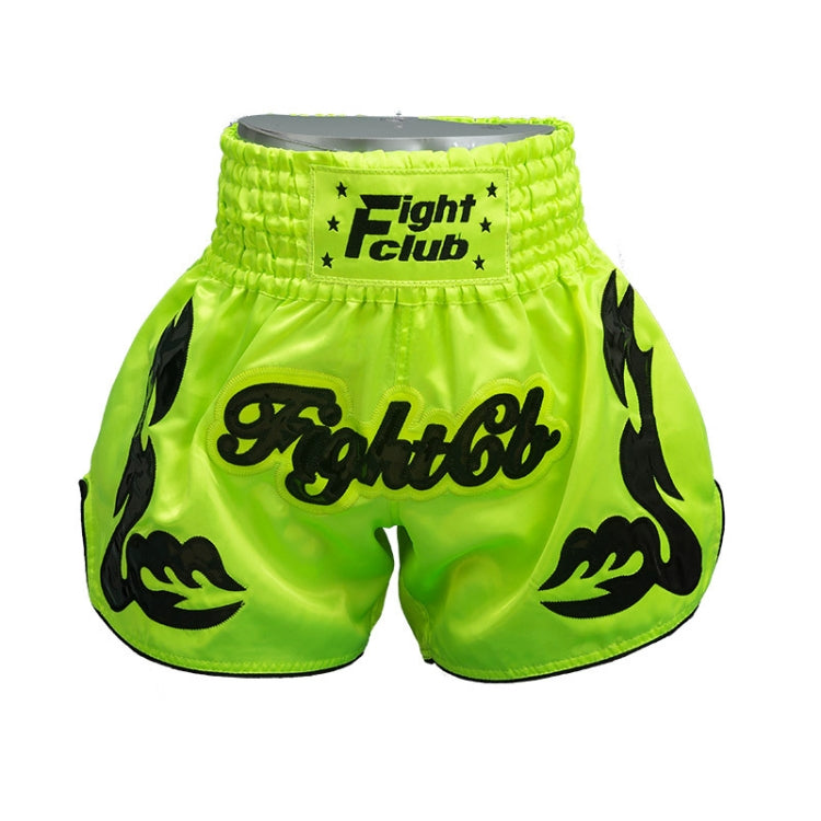 ZhuoAo Muay Thai/Boxing/Sanshou/Fighting Shorts for Men and Women, Size:XS(Green Cool) - Sportswear by ZhuoAo | Online Shopping South Africa | PMC Jewellery