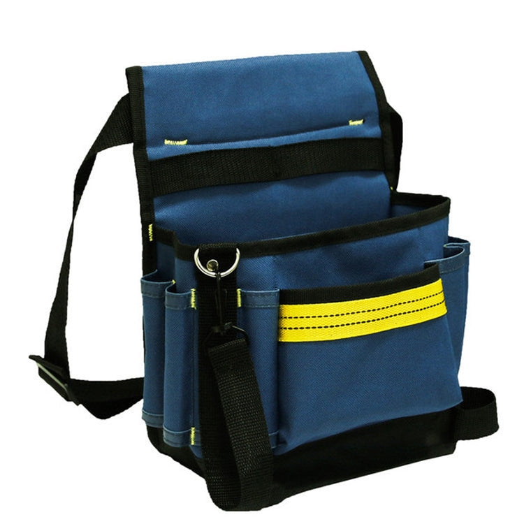 Electrician Maintenance Adjustable Multi-pocket Hardware Tool Belt Bag Multi-function Storage Bag(Blue) - free shipping - PMC TechLife - Order now!