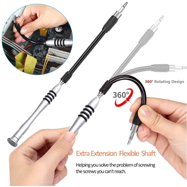 110 in 1 Watch Mobile Phone Disassembly Maintenance Tool Multi-function Chrome Vanadium Steel Screwdriver Set(Yellow) - free shipping - PMC TechLife - Order now!
