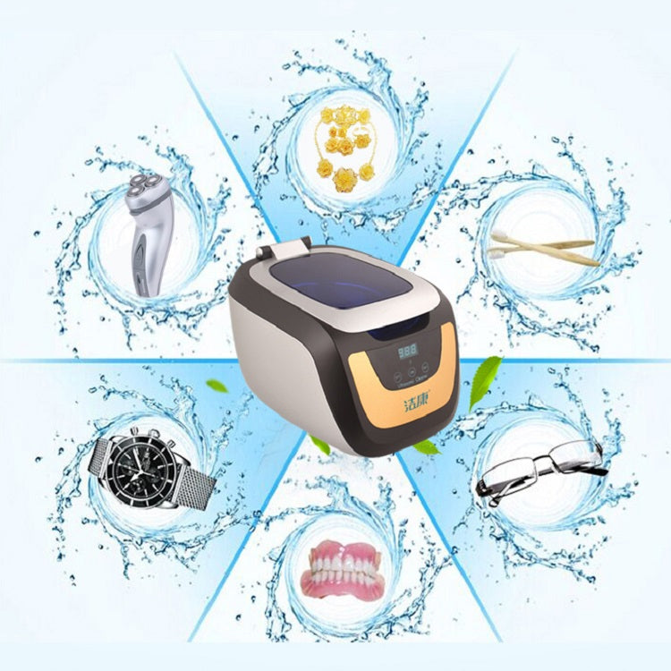 Jie Kang CE-5700A Ultrasonic Cleaner Household Jewelry Denture Glasses Cleaner(EU Plug) - Ultrasonic Cleaner by Jie Kang | Online Shopping South Africa | PMC Jewellery | Buy Now Pay Later Mobicred