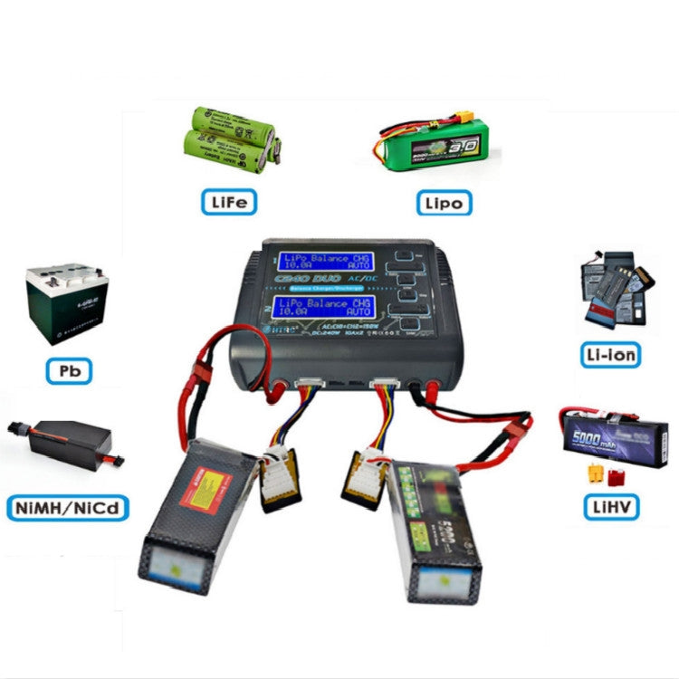 HTRC C240 Balanced Lithium Battery Charger Remote Control Airplane Toy Charger, Specification:EU Plug - Charger by HTRC | Online Shopping South Africa | PMC Jewellery | Buy Now Pay Later Mobicred