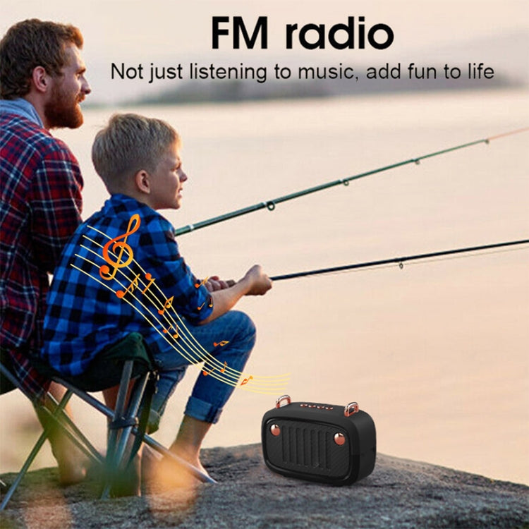 BS32D Wireless Bluetooth Speaker Cartoon Subwoofer Outdoor Card Portable Mini Speaker(Silver Gray) - Mini Speaker by PMC TechLife | Online Shopping South Africa | PMC TechLife