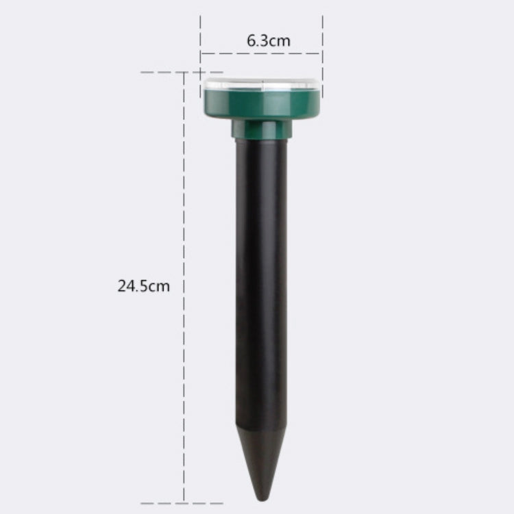 Solar Mouse Repeller Ultrasonic LED Manor Farm Rice Field Mouse Repeller Snake Repeller(Round) - Outdoor Insect Repellent by PMC TechLife | Online Shopping South Africa | PMC TechLife | Buy Now Pay Later Mobicred