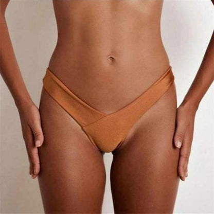 Sexy Women Cotton G String Thongs Low Waist Sexy Panties Ladies Seamless Underwear, Size:M(White) - Ladies Underwear by PMC Jewellery | Online Shopping South Africa | PMC Jewellery