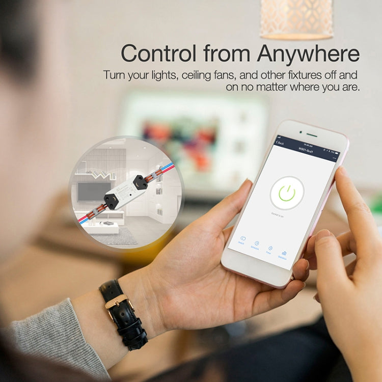 DIY WiFi Smart Light Switch Timer Universal Breaker Wireless Remote Control Works with Alexa Google Home Smart Home Automation - Home Automation Modules by PMC TechLife | Online Shopping South Africa | PMC TechLife