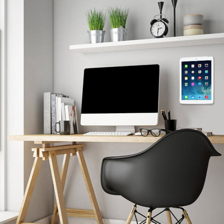 Wall-mounted iPad Magnetic Adsorption Universal Sticker Mobile Phone Wall Bracket(Black B) - free shipping - PMC TechLife - Order now!