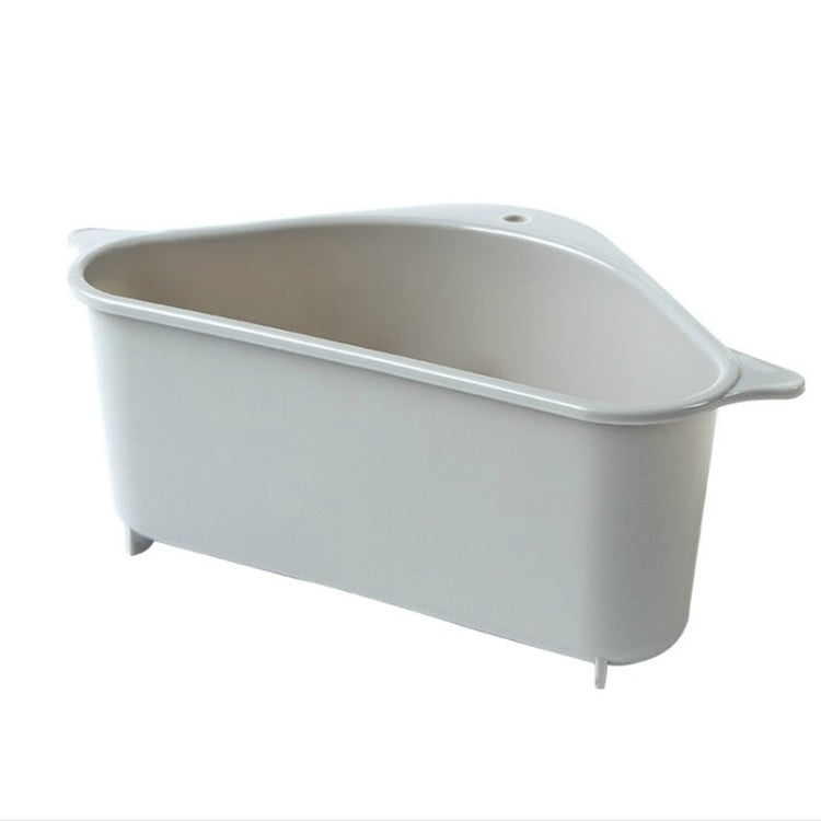 Kitchen Vegetable Rack Household Sink Drain Rack Triangle Storage Hanger Free Punch Tray Hanging Basket(Gray) - Filters by PMC TechLife | Online Shopping South Africa | PMC TechLife