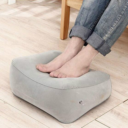 Travel Portable Inflatable Foot Rest Pilllow Mat Pad, Size:16x9cm(Gray) - Mats by PMC Jewellery | Online Shopping South Africa | PMC Jewellery