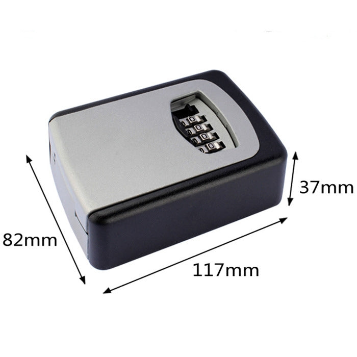Safety Home Durable Storage Box Key Hider 4 Digit Security Secret Code Lock Wall Mounted Combination Password Keys Box - Door Locks & Cabinet Locks by PMC Jewellery | Online Shopping South Africa | PMC Jewellery