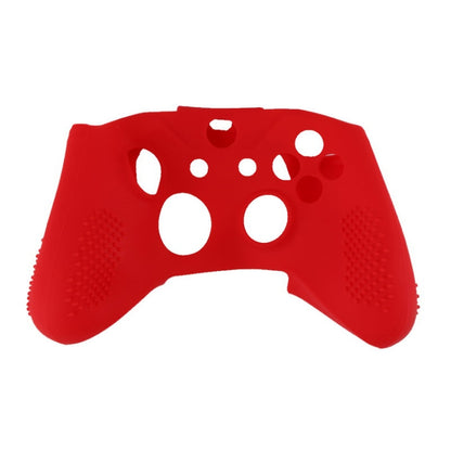 Soft Silicone Rubber Gamepad Protective Case Cover Joystick Accessories for Microsoft Xbox One S Controller(Red) - Cases by PMC Jewellery | Online Shopping South Africa | PMC Jewellery