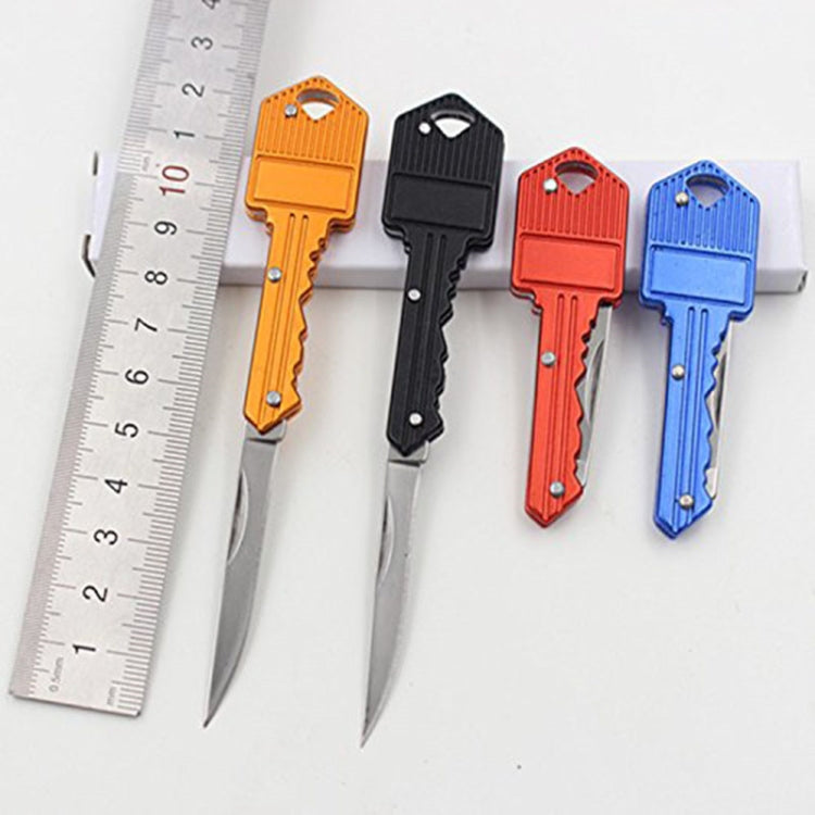 Key Chain Portable Folding Knife Peeler Mini Camping Key-shaped Self-defense Knife - Self-defense Protection by PMC TechLife | Online Shopping South Africa | PMC TechLife