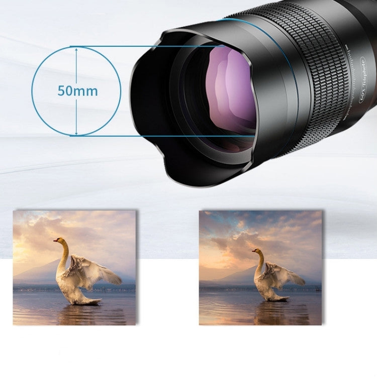 APEXEL APL-JS60XJJ09 All Metal 60X HD External Magnifying Telescope Universal Telephoto Mobile Phone Lens - Telescope & Microscope by APEXEL | Online Shopping South Africa | PMC Jewellery | Buy Now Pay Later Mobicred