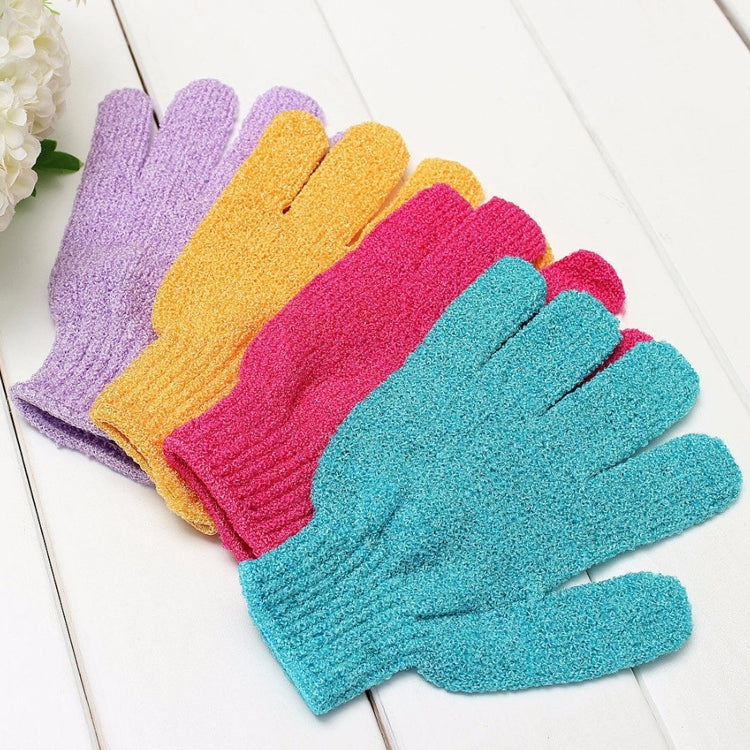 5 PCS Shower Bath Gloves Exfoliating Spa Massage Scrub Body Glove(Blue) - Bath Brushes & Sponges by PMC TechLife | Online Shopping South Africa | PMC TechLife